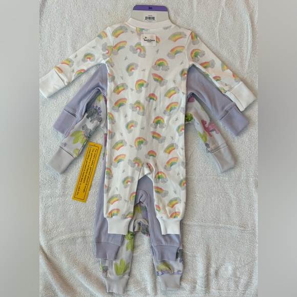 Baby Set - Dinosaur and Rainbow Prints - Picture 9 of 14